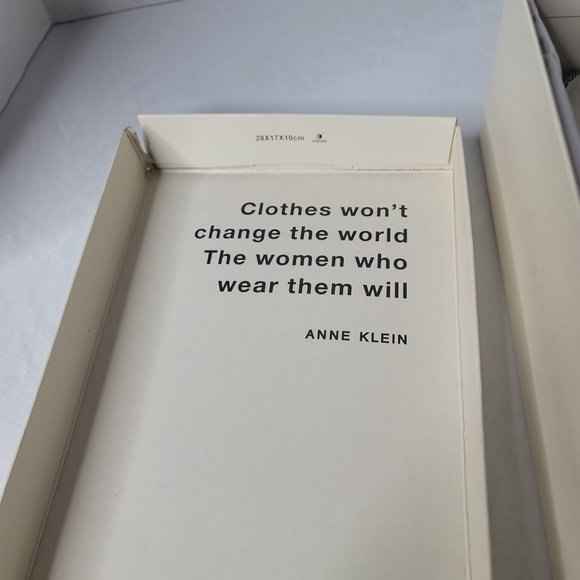 Anne Klein Women's Size 6 Metallic Silver Helissa Embellished Slingback Sandals - Picture 10 of 10